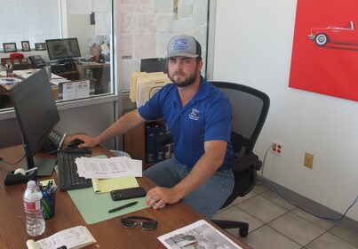 Staff member Dustin Davis from 8937f17edb47
