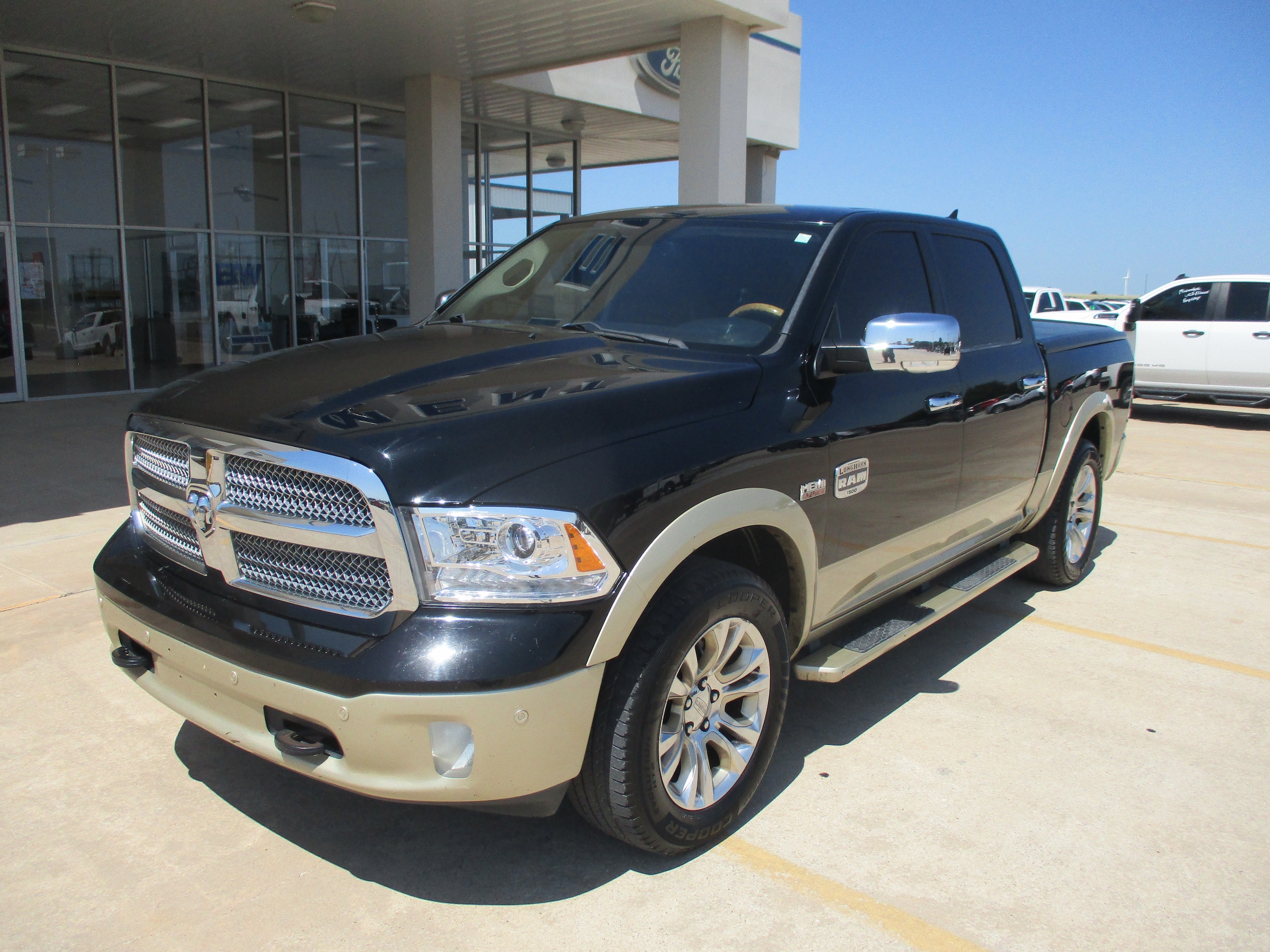 Used 2014 RAM Ram 1500 Pickup Laramie Longhorn with VIN 1C6RR6PT8ES287381 for sale in Muenster, TX