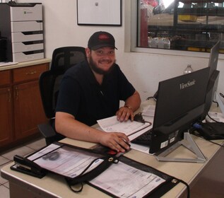 Staff member Simon Martin from a258729817d5