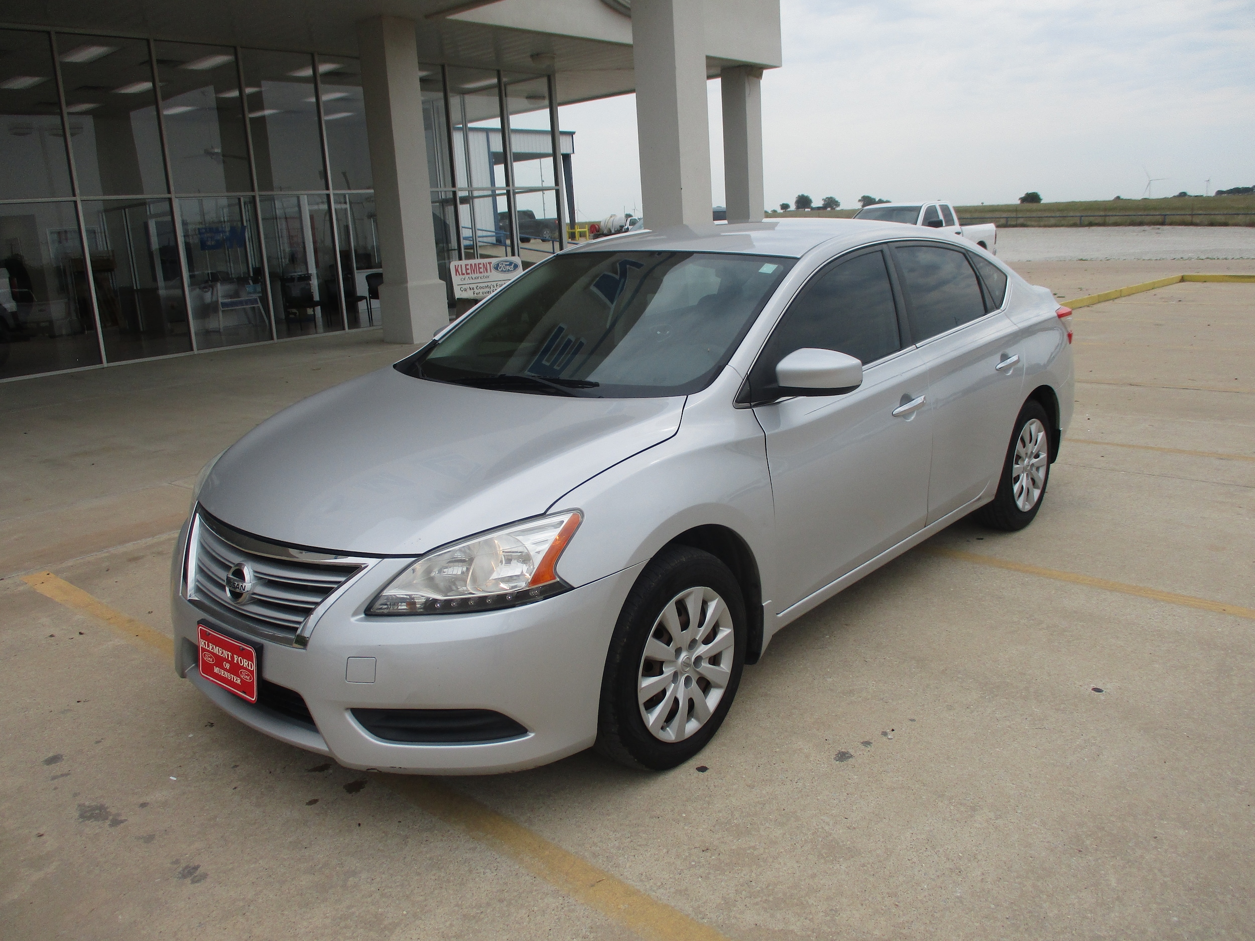 Used 2013 Nissan Sentra SV with VIN 1N4AB7AP8DN906320 for sale in Muenster, TX
