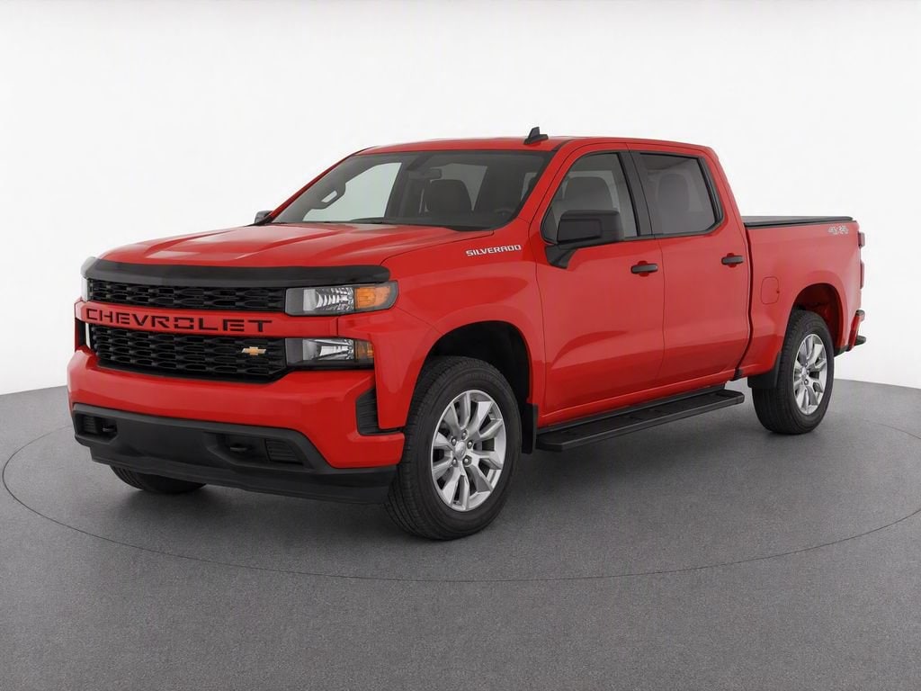 Used 2021 Chevrolet Silverado 1500 Custom Truck Crew Cab