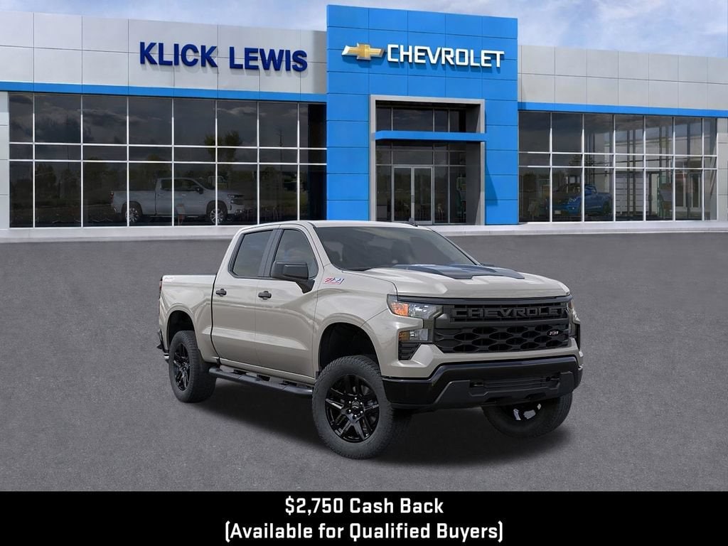 New 2026 Chevrolet Silverado 1500 Custom Trail Boss Truck