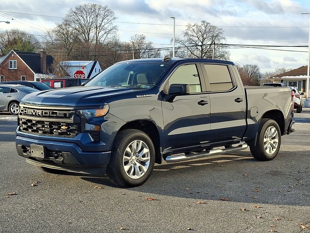 Certified 2023 Chevrolet Silverado 1500 Custom Truck Crew Cab