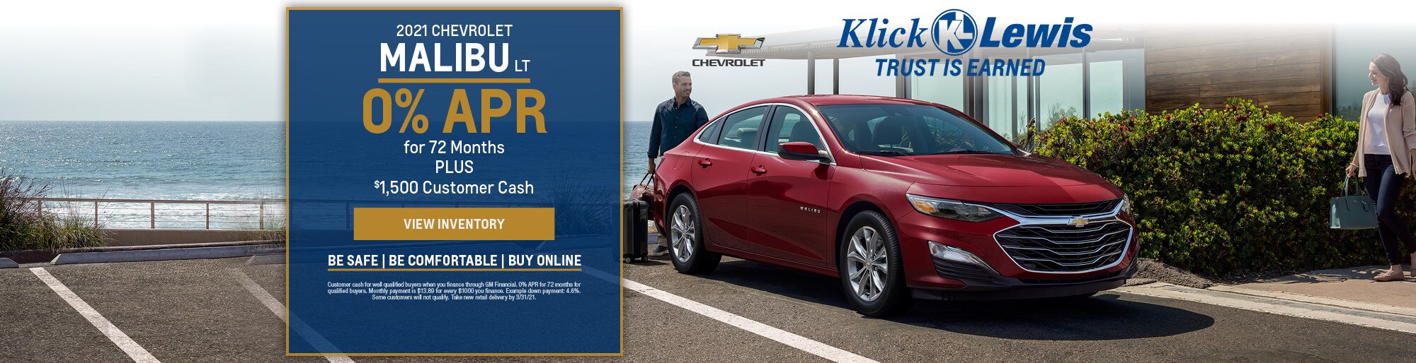 Klick Lewis Chevrolet Buick Dealership in Palmyra, PA