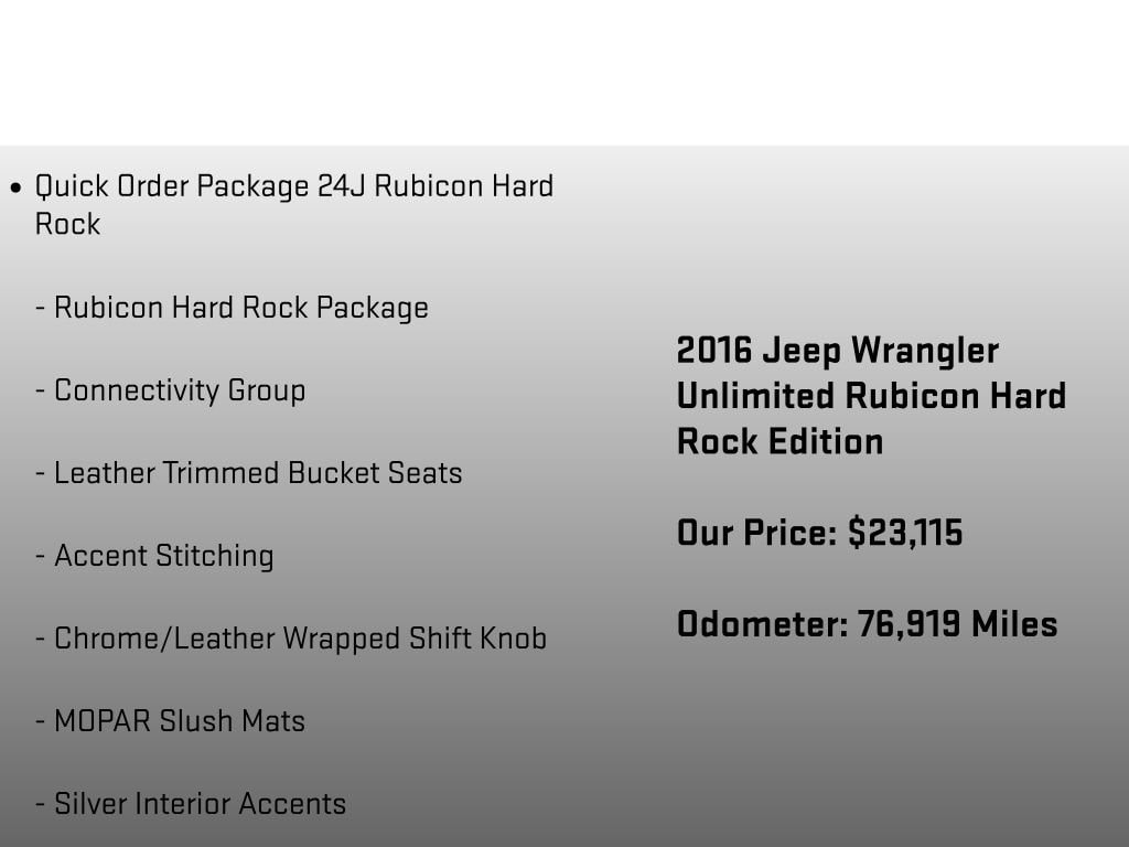 2016 Jeep Wrangler Unlimited Rubicon Hard Rock - Photo 6