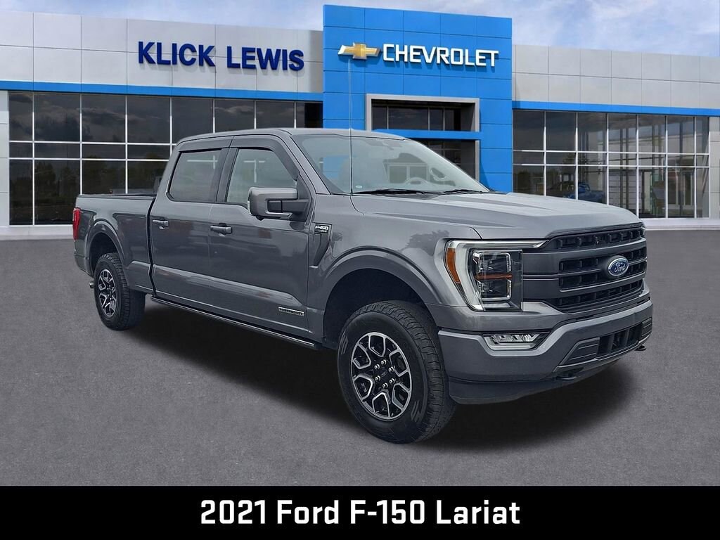 Used 2021 Ford F-150 Lariat Truck SuperCrew Cab