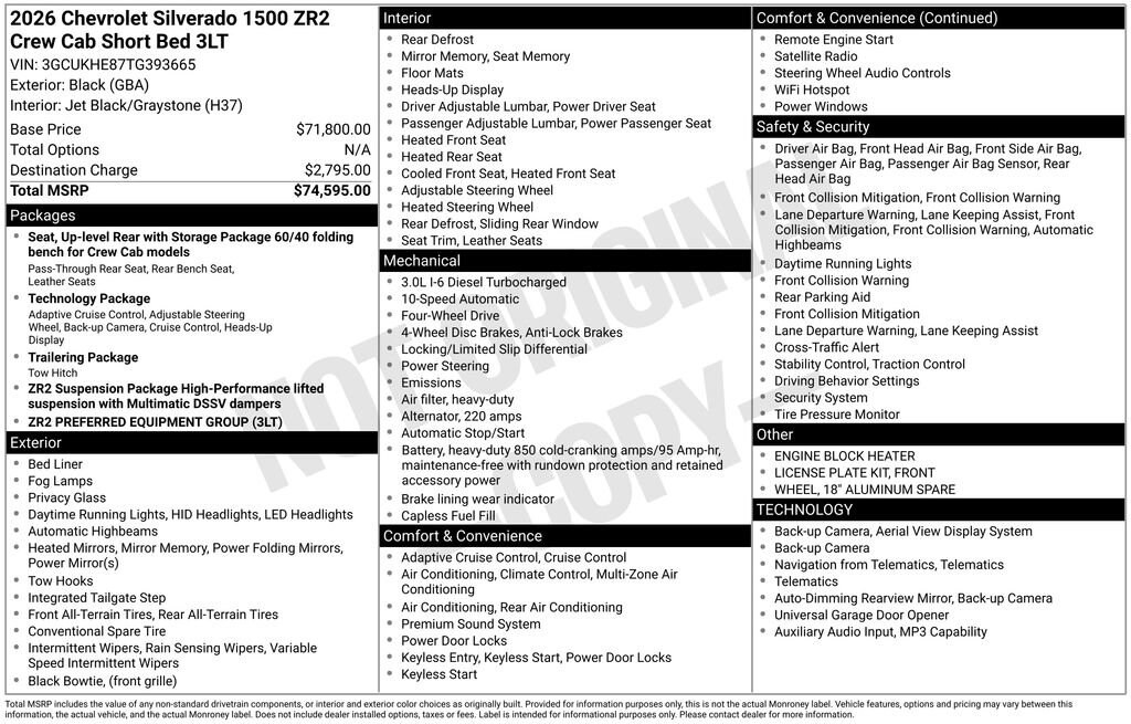 2026 Chevrolet Silverado 1500 ZR2 - Photo 25
