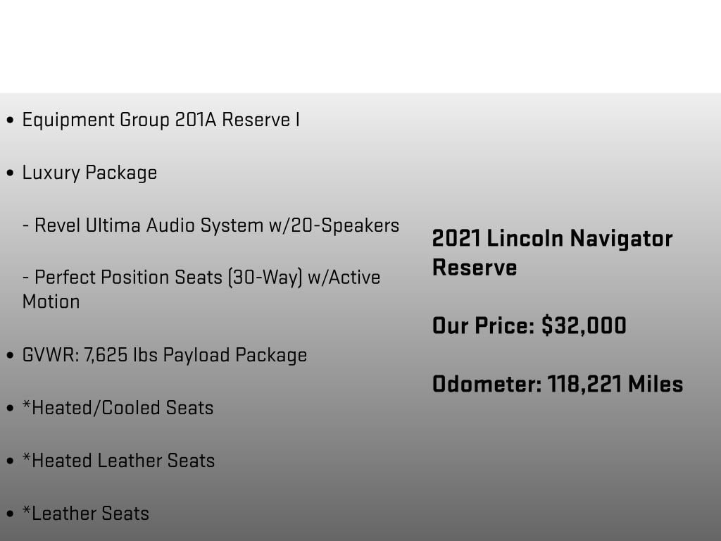 2021 Lincoln Navigator Reserve - Photo 6