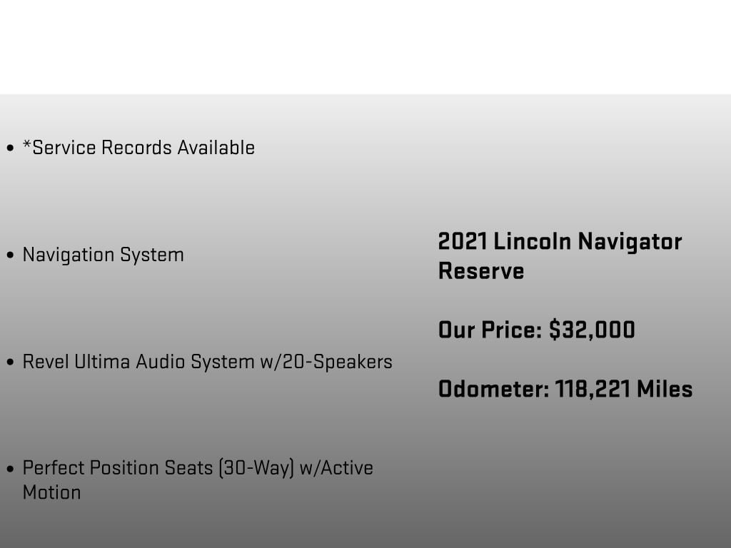 2021 Lincoln Navigator Reserve - Photo 18