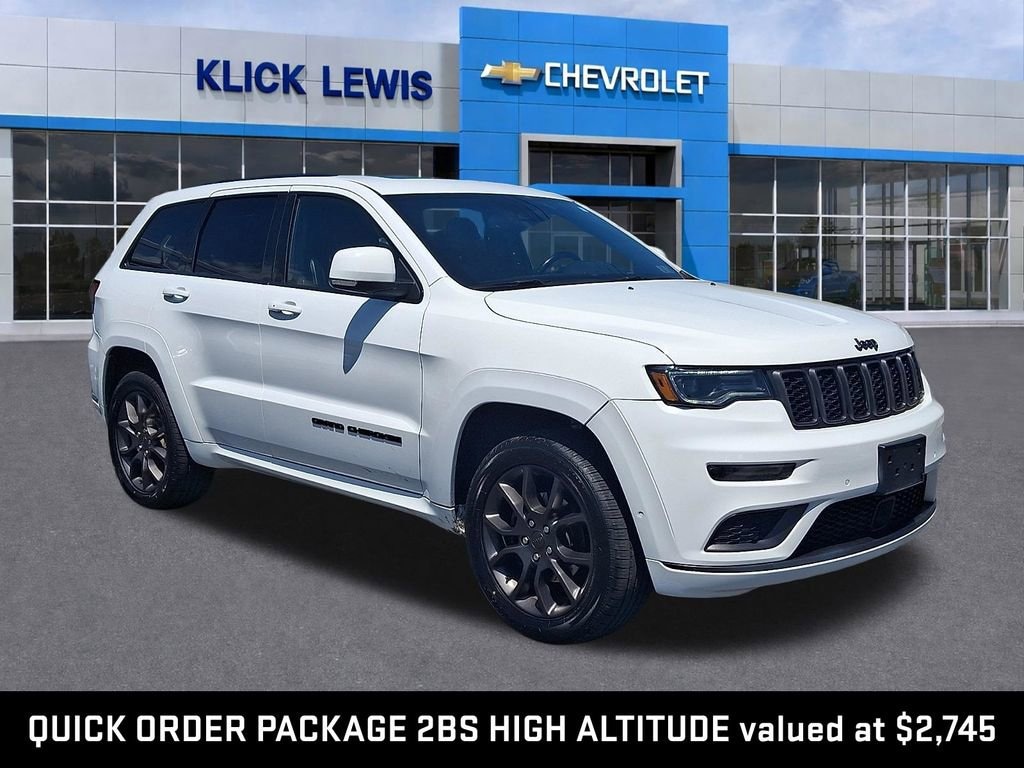 Used 2020 Jeep Grand Cherokee High Altitude 4x4 SUV