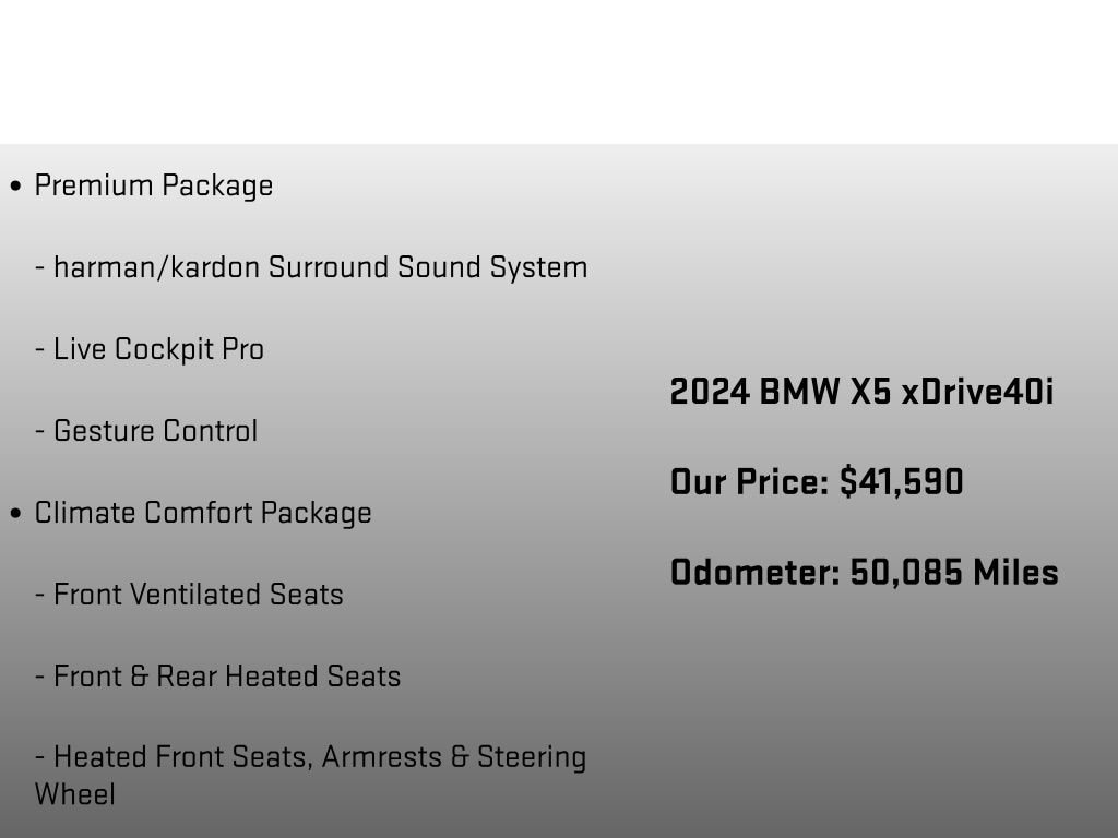 2024 BMW X5 40i - Photo 12