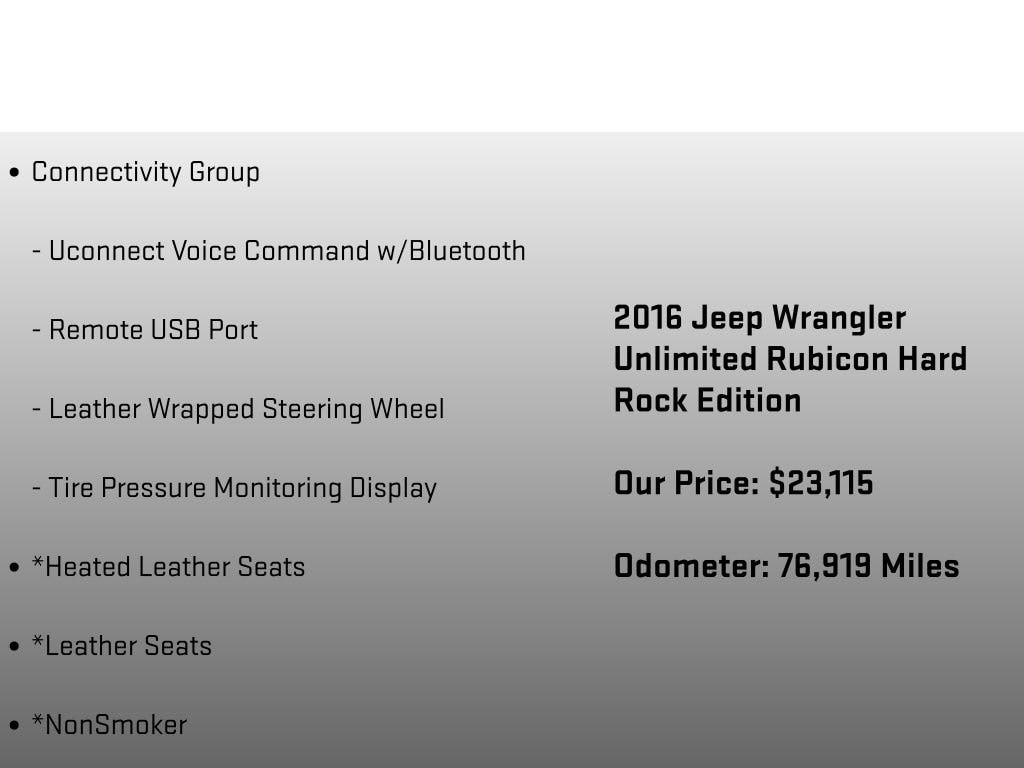 2016 Jeep Wrangler Unlimited Rubicon Hard Rock - Photo 24
