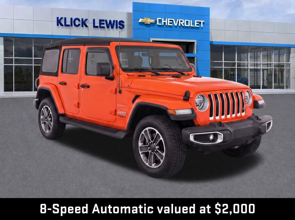 Used 2018 Jeep Wrangler Unlimited Sahara 4x4 SUV