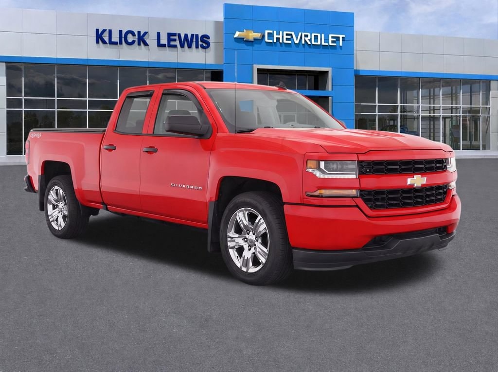 Used 2018 Chevrolet Silverado 1500 Custom Truck Double Cab