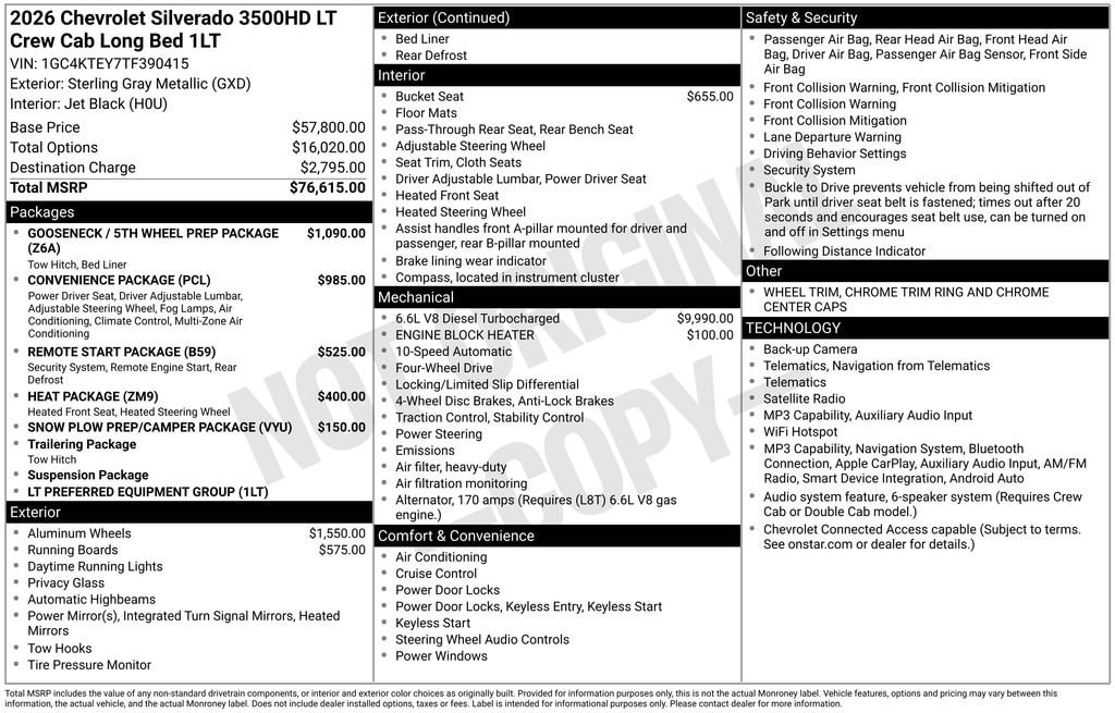 2026 Chevrolet Silverado 3500 HD LT - Photo 25