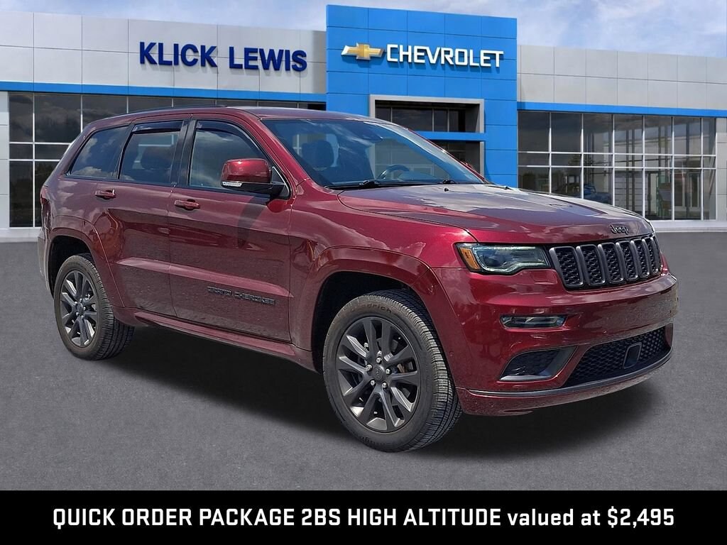 Used 2018 Jeep Grand Cherokee High Altitude 4x4 SUV