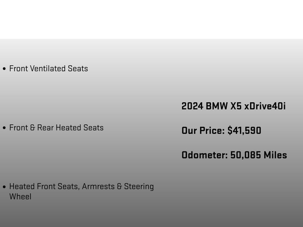 2024 BMW X5 40i - Photo 36