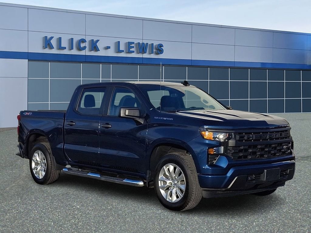 Certified 2023 Chevrolet Silverado 1500 Custom Truck Crew Cab