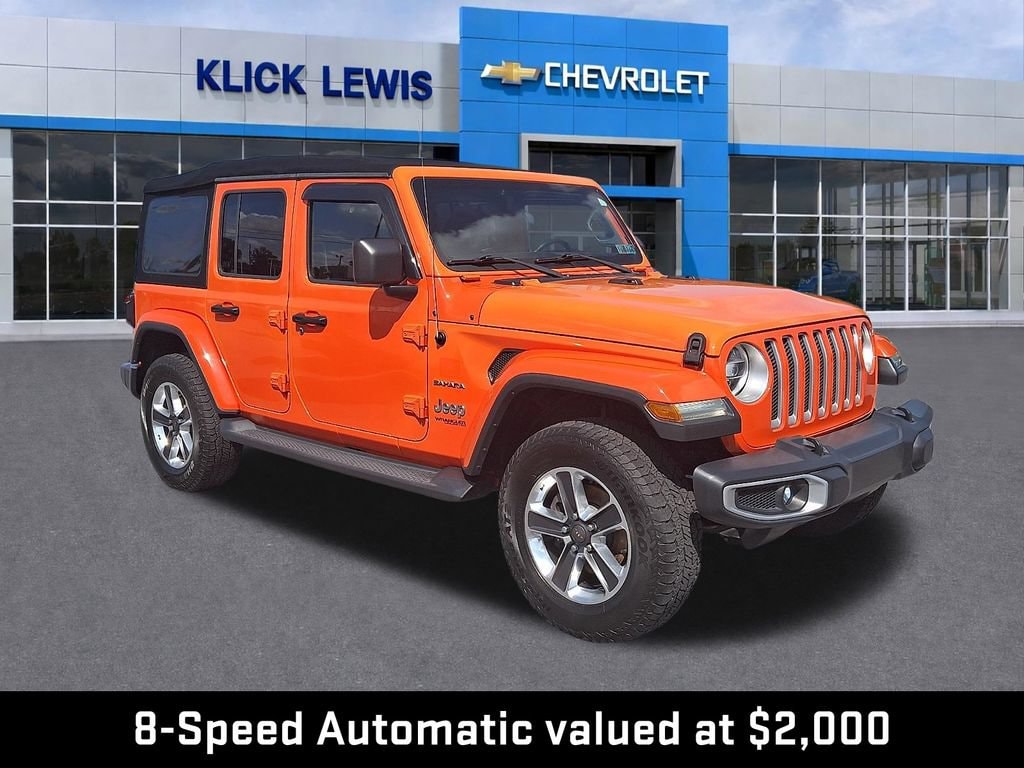 Used 2018 Jeep Wrangler Unlimited Sahara 4x4 SUV