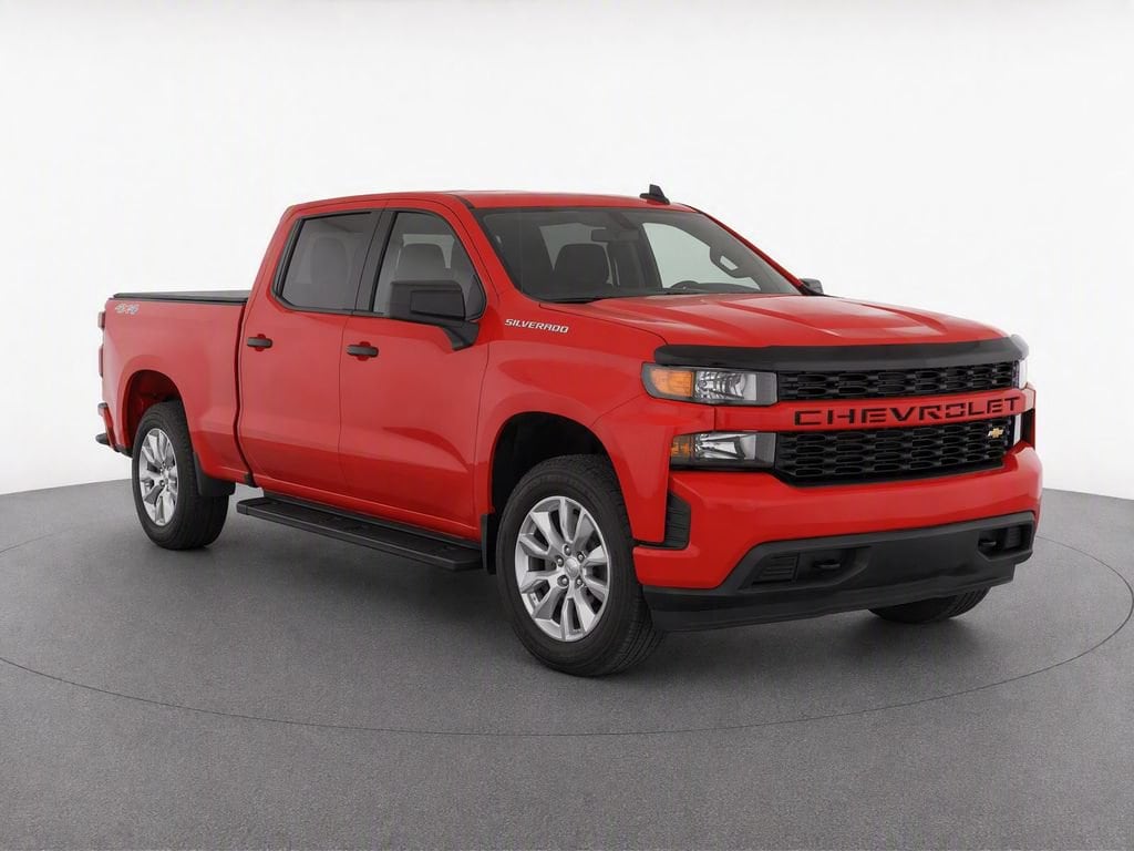 Used 2021 Chevrolet Silverado 1500 Custom Truck Crew Cab