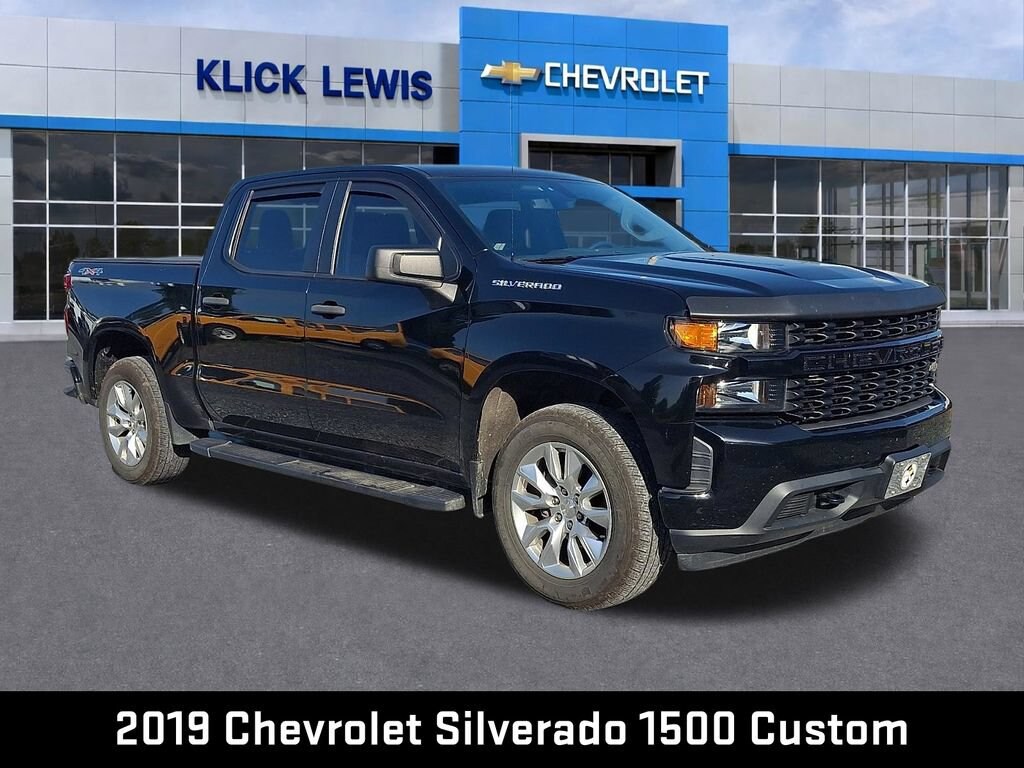 Used 2019 Chevrolet Silverado 1500 Custom Truck Crew Cab