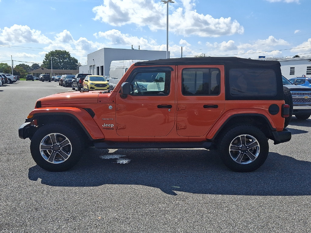 Used 2018 Jeep Wrangler Unlimited Sahara 4x4 SUV