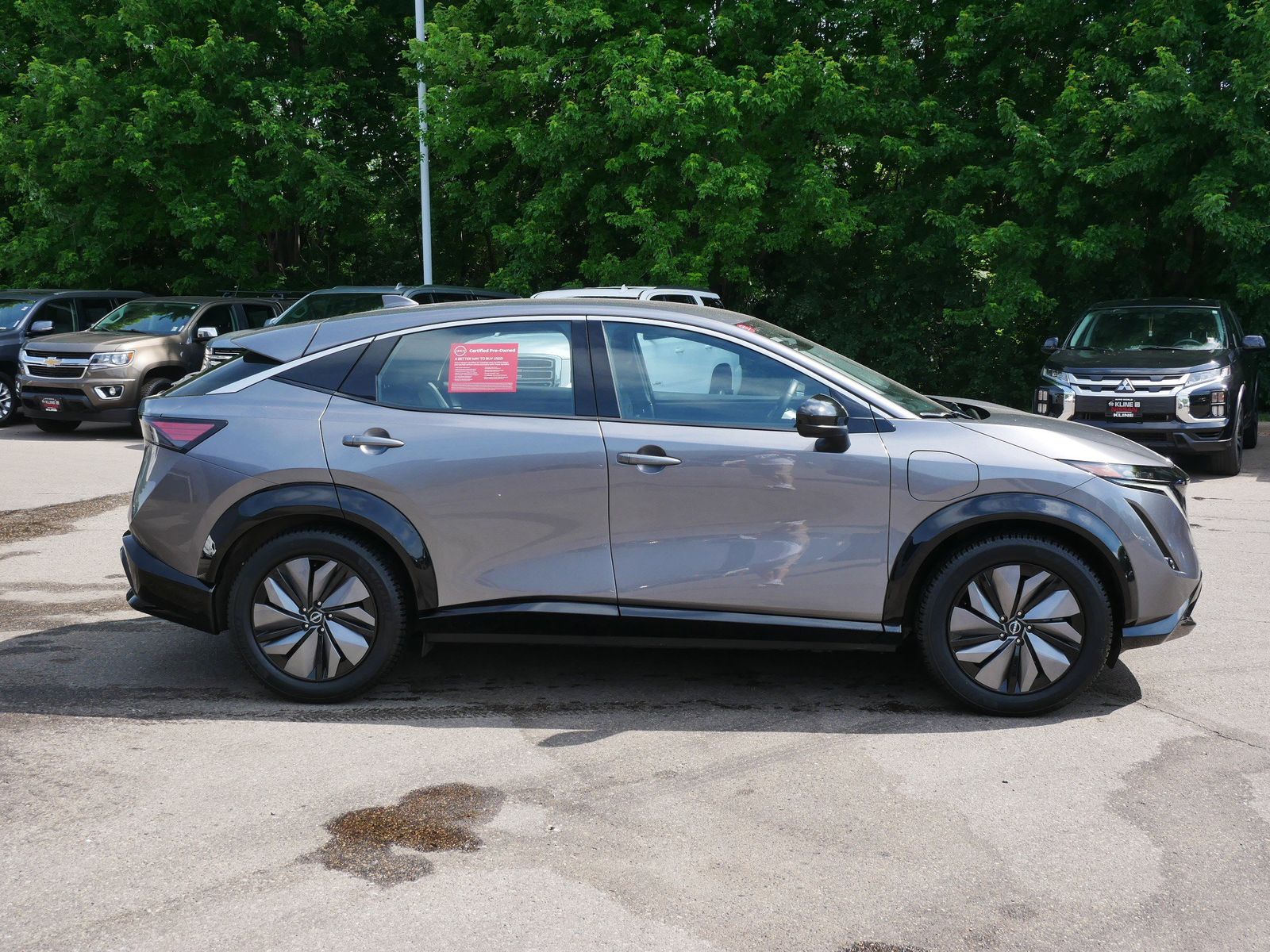 Certified 2023 Nissan Ariya Engage with VIN JN1AF0BA5PM405916 for sale in Maplewood, MN