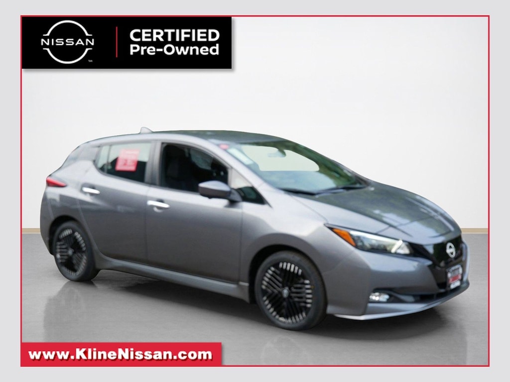 Certified 2025 Nissan LEAF SV PLUS Hatchback