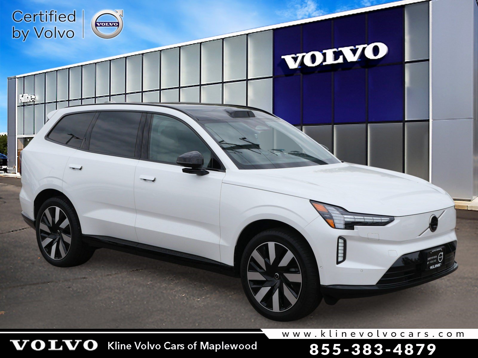 Certified 2025 Volvo EX90 Plus with VIN 7JDEV3VK4SG017131 for sale in Maplewood, MN