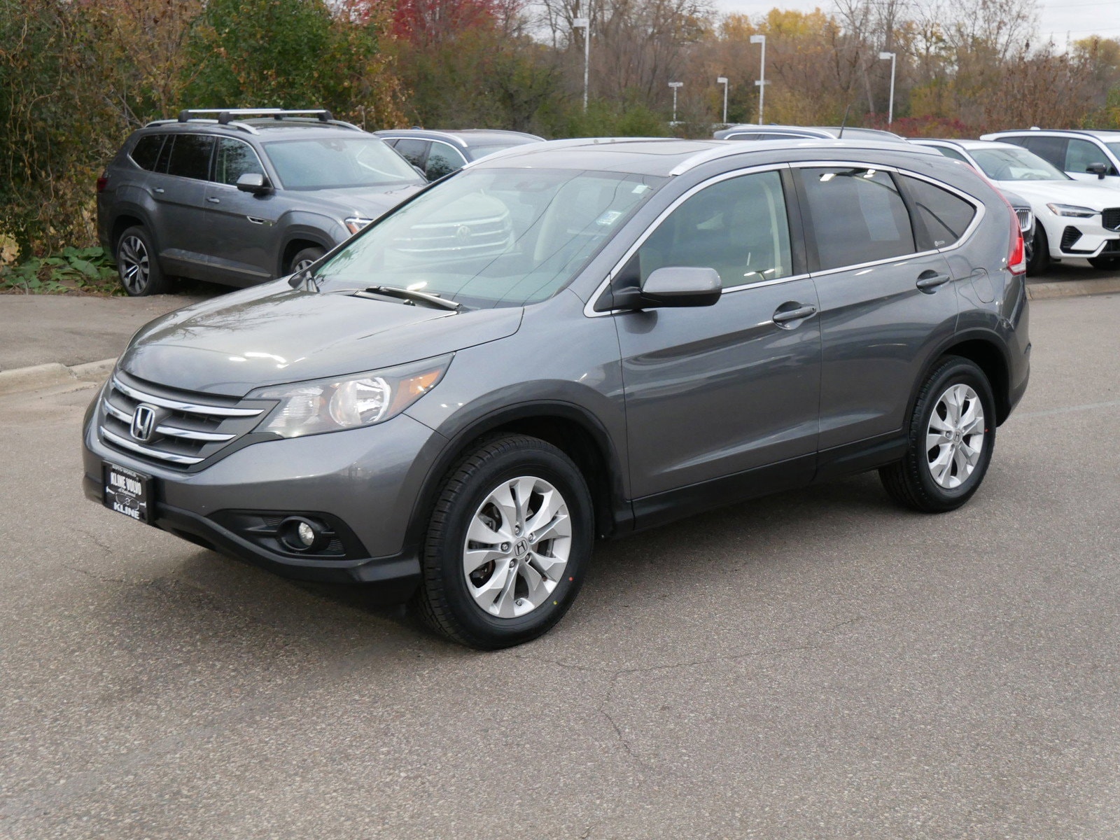 Used 2012 Honda CR-V EX-L with VIN JHLRM4H75CC024451 for sale in Maplewood, Minnesota