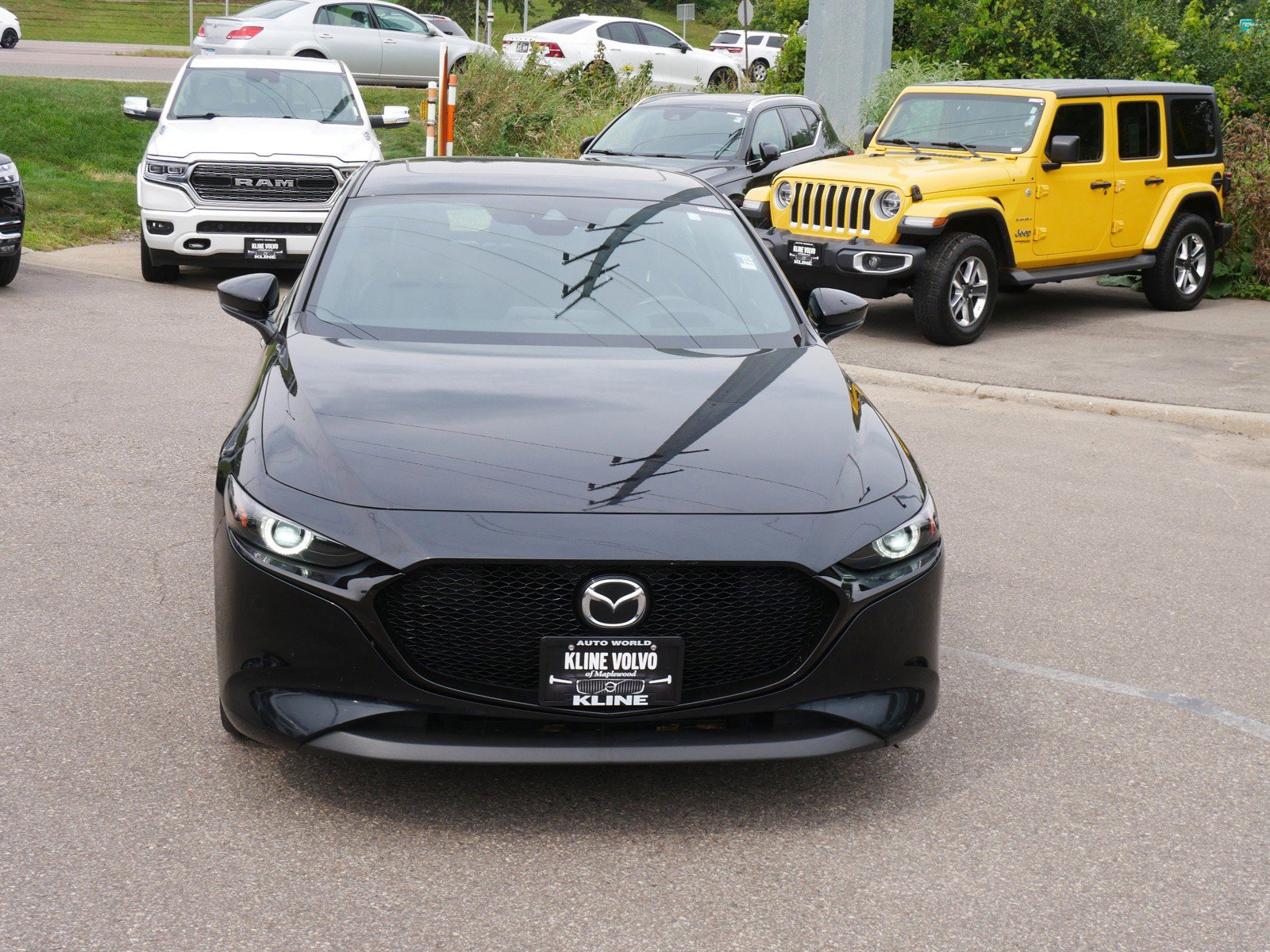 Used 2020 Mazda Mazda3 Premium AWD with VIN JM1BPBNM2L1158897 for sale in Maplewood, Minnesota