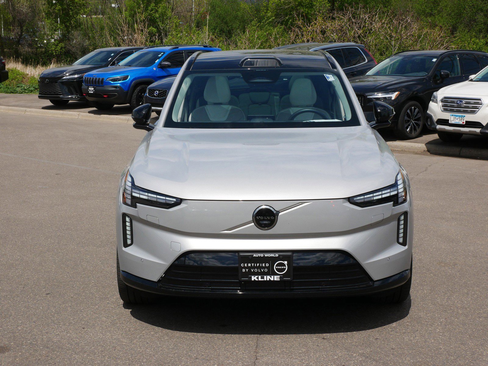 Certified 2025 Volvo EX90 Ultra with VIN 7JDEV3VLXSG013724 for sale in Maplewood, Minnesota