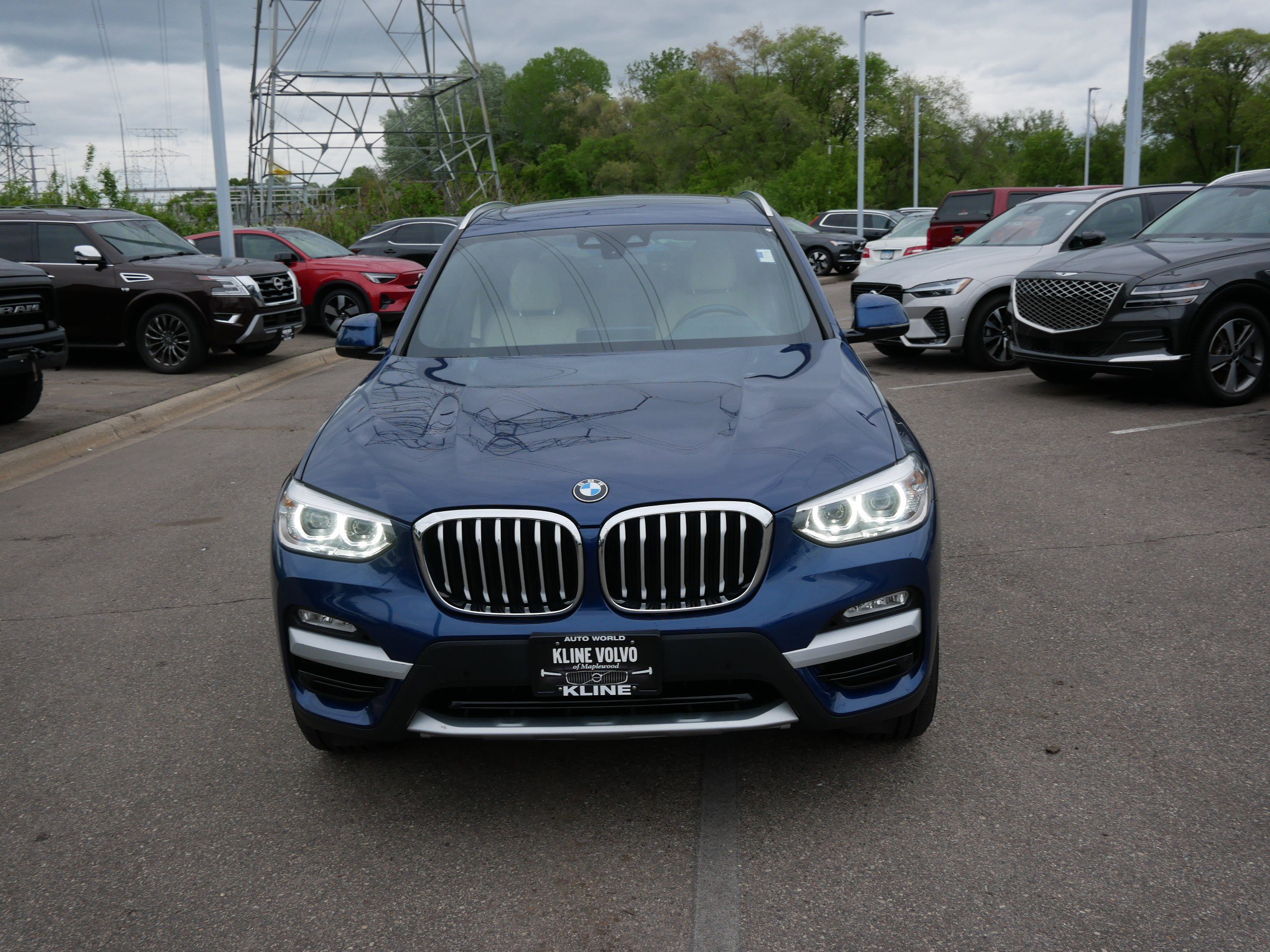 Used 2019 BMW X3 30i with VIN 5UXTR9C52KLP88570 for sale in Maplewood, Minnesota