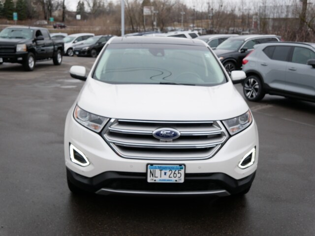 Used 2015 Ford Edge Titanium with VIN 2FMPK4K9XFBB67190 for sale in Maplewood, Minnesota