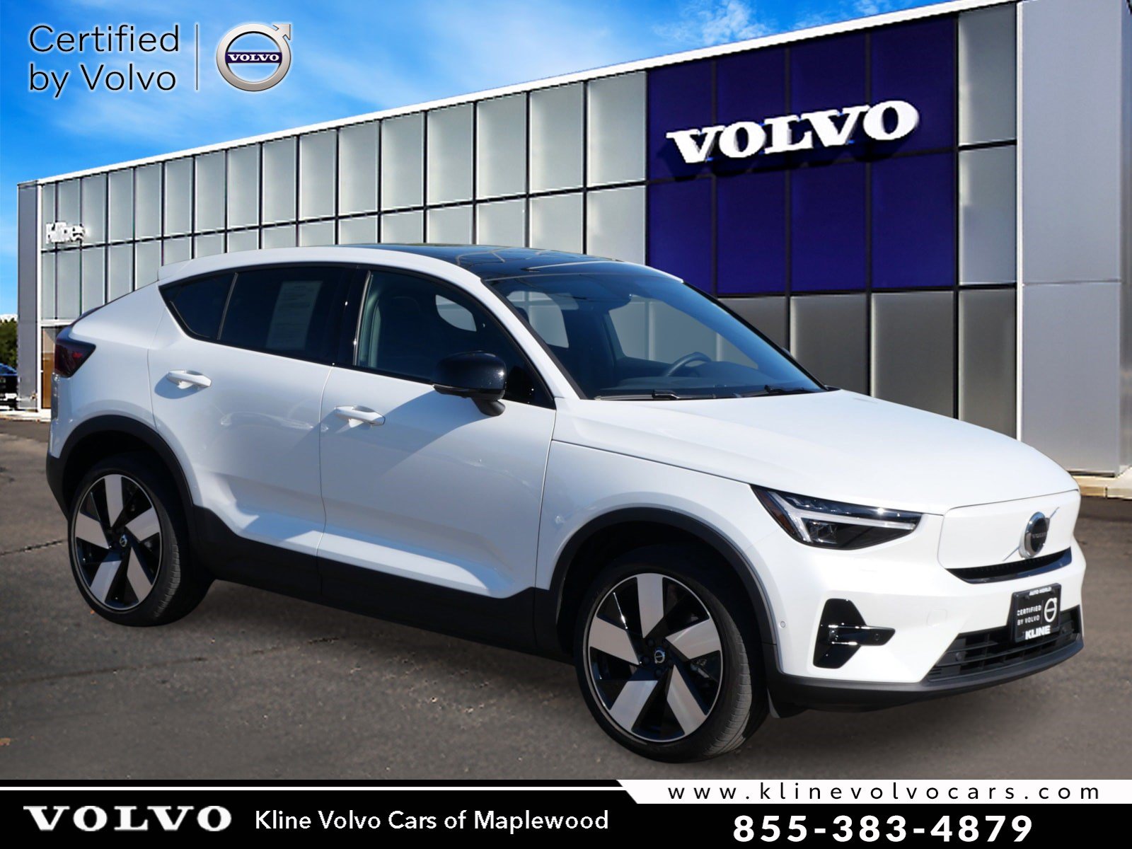 Certified 2023 Volvo C40 Ultimate with VIN YV4ED3GM8P2055666 for sale in Maplewood, MN