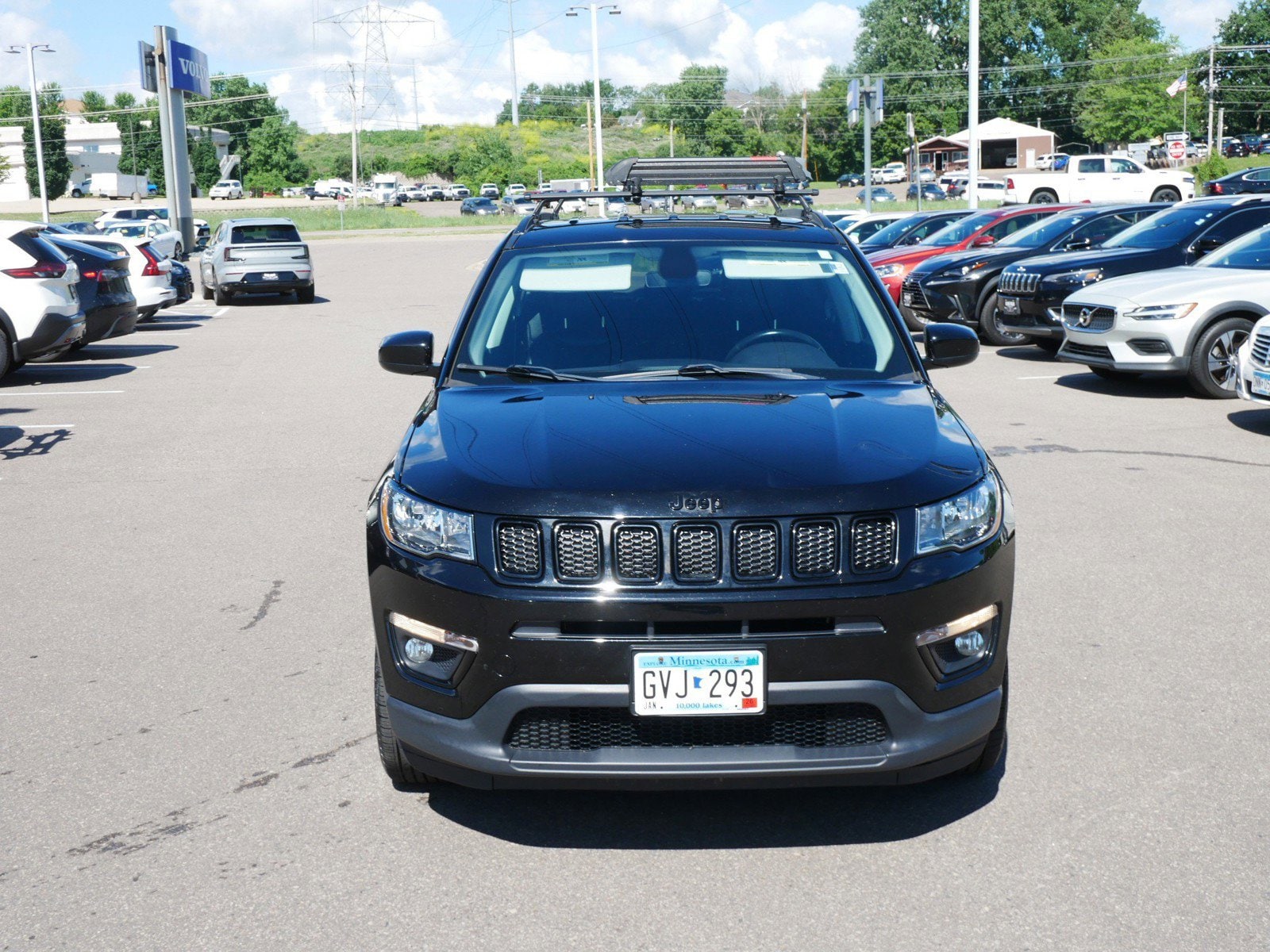 Used 2018 Jeep Compass Altitude with VIN 3C4NJDBB7JT434199 for sale in Maplewood, Minnesota