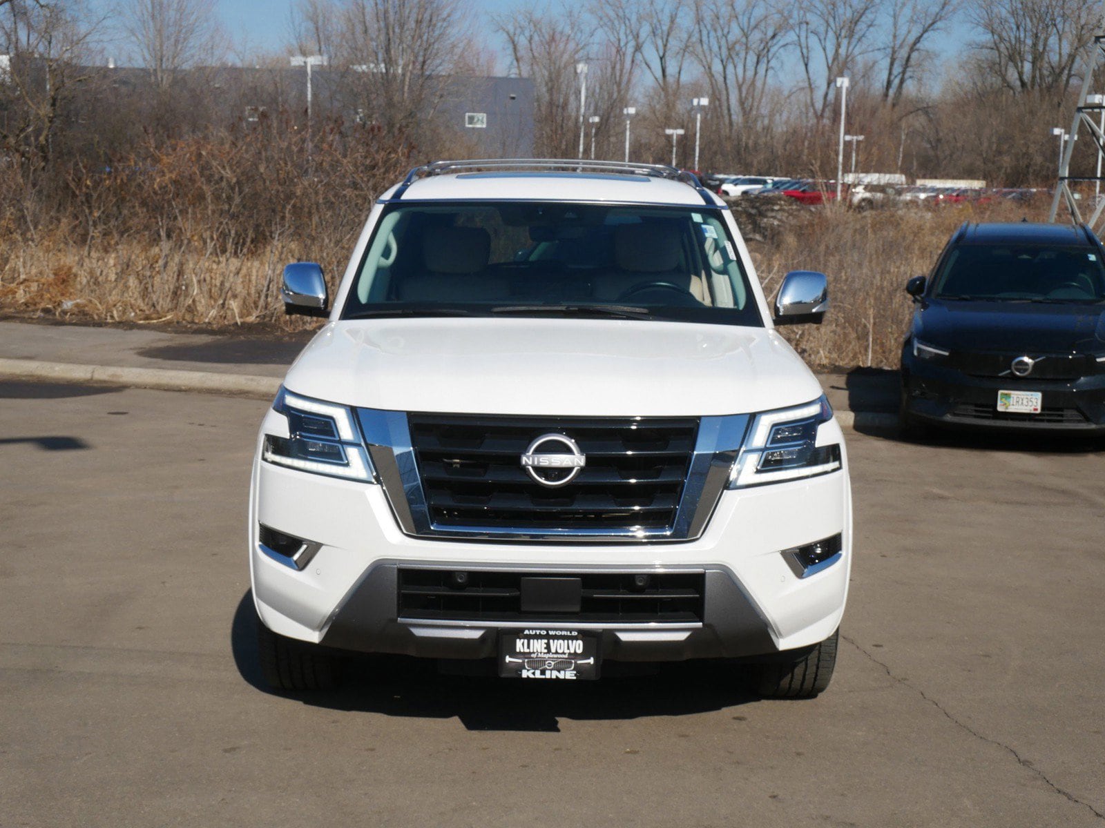 Used 2021 Nissan Armada Platinum with VIN JN8AY2DB4M9793233 for sale in Maplewood, Minnesota