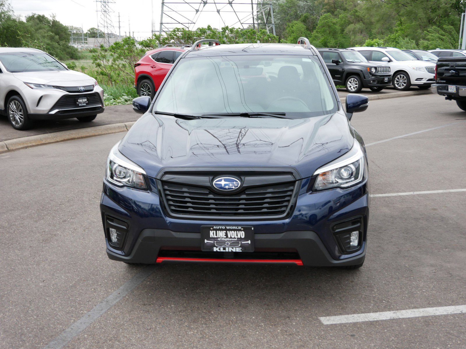 Used 2020 Subaru Forester Sport with VIN JF2SKAMC9LH544758 for sale in Maplewood, Minnesota