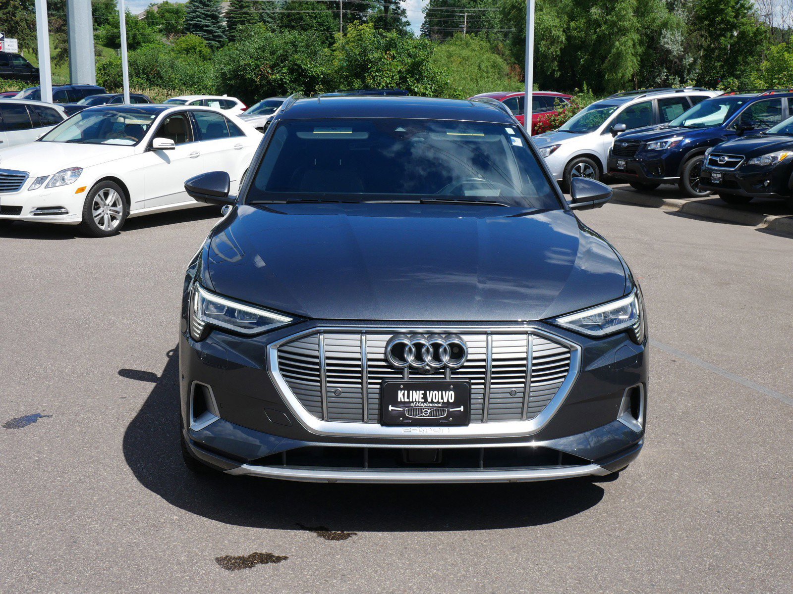 Used 2019 Audi e-tron Prestige with VIN WA1VAAGE3KB007049 for sale in Maplewood, Minnesota