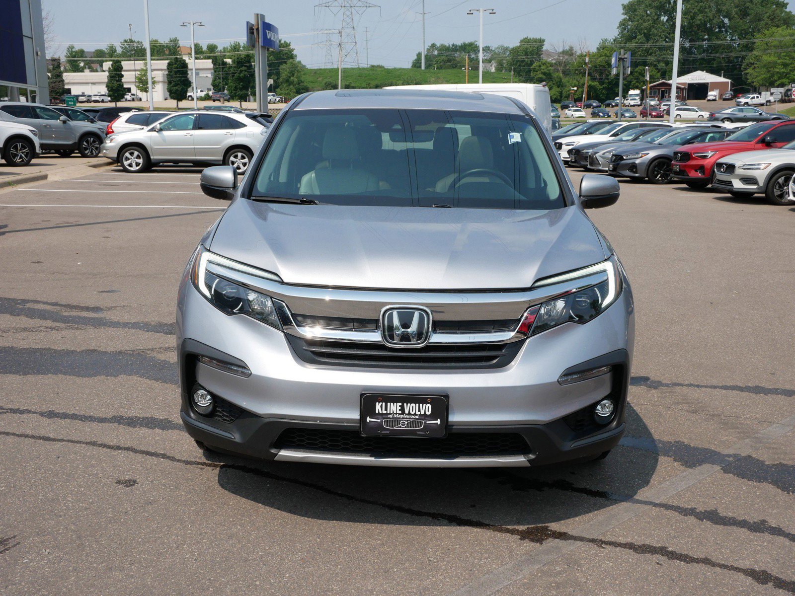 Used 2020 Honda Pilot EX-L with VIN 5FNYF6H54LB048000 for sale in Maplewood, Minnesota