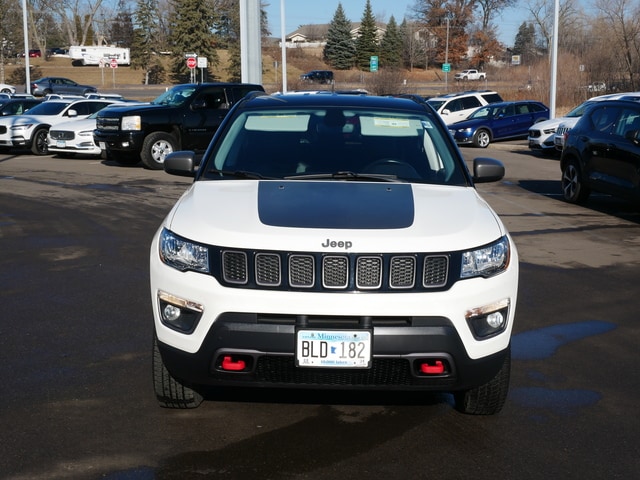 Used 2018 Jeep Compass Trailhawk with VIN 3C4NJDDB7JT424141 for sale in Maplewood, Minnesota