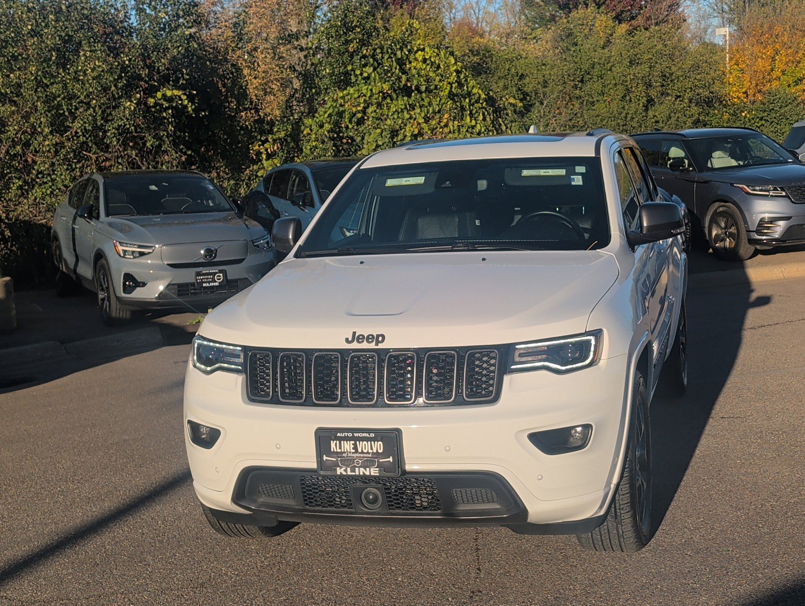 Used 2021 Jeep Grand Cherokee 80th Edition with VIN 1C4RJFBGXMC619226 for sale in Maplewood, Minnesota