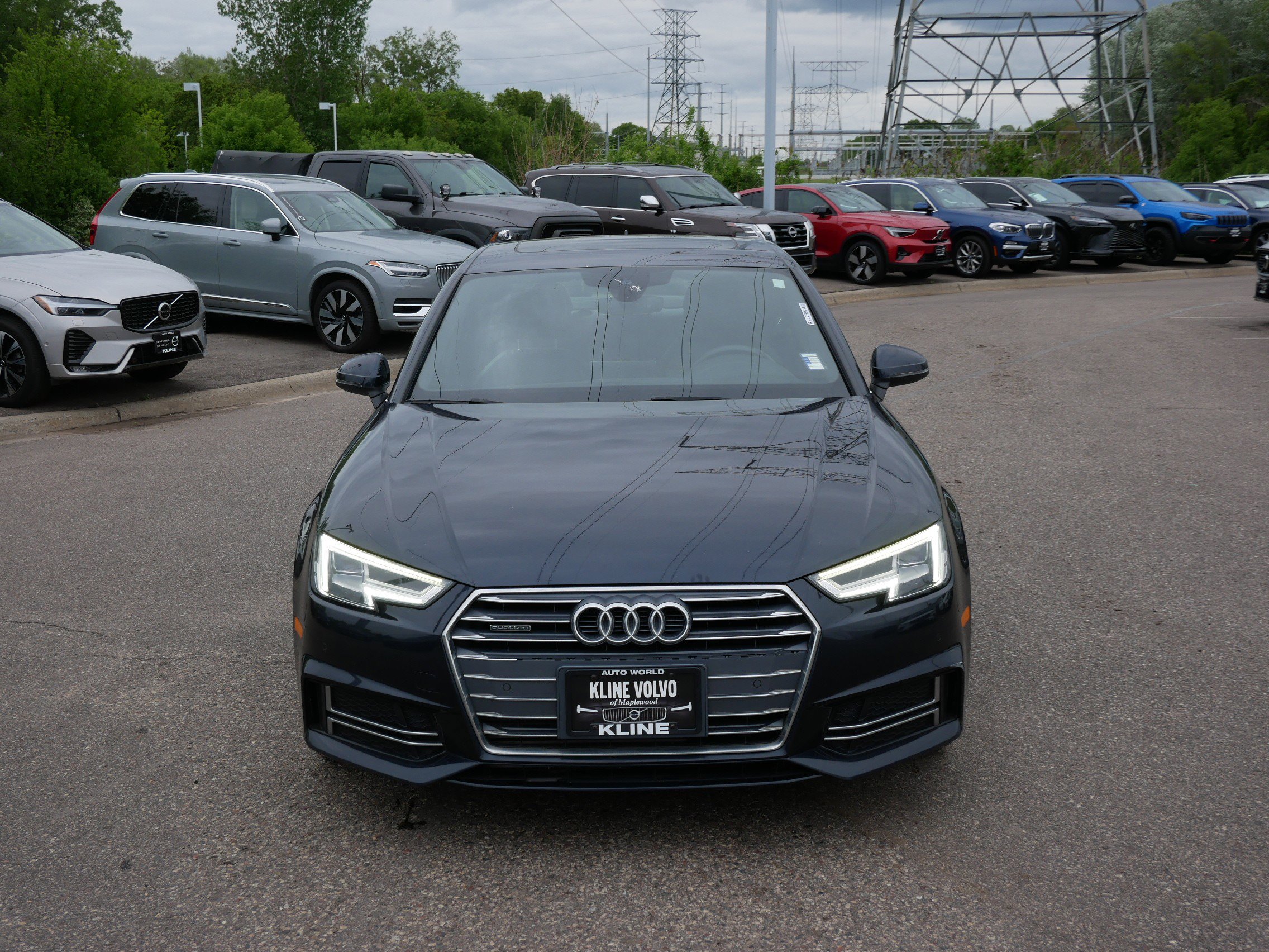 Used 2017 Audi A4 Premium Plus with VIN WAUENAF40HN002883 for sale in Maplewood, Minnesota