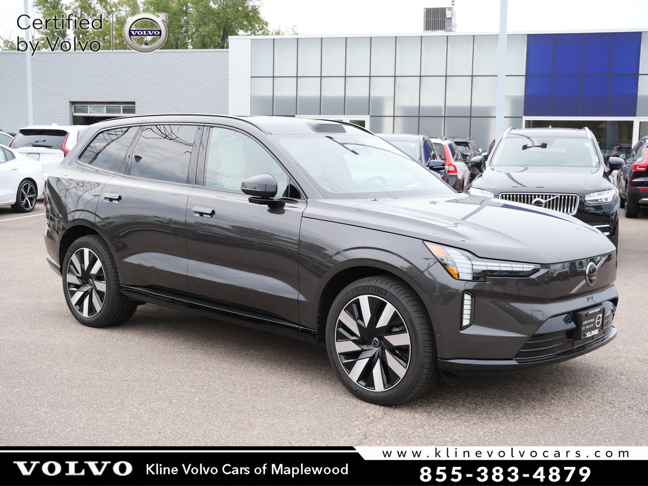 Certified 2025 Volvo EX90 Ultra with VIN 7JDEV3KL2SG014581 for sale in Maplewood, Minnesota