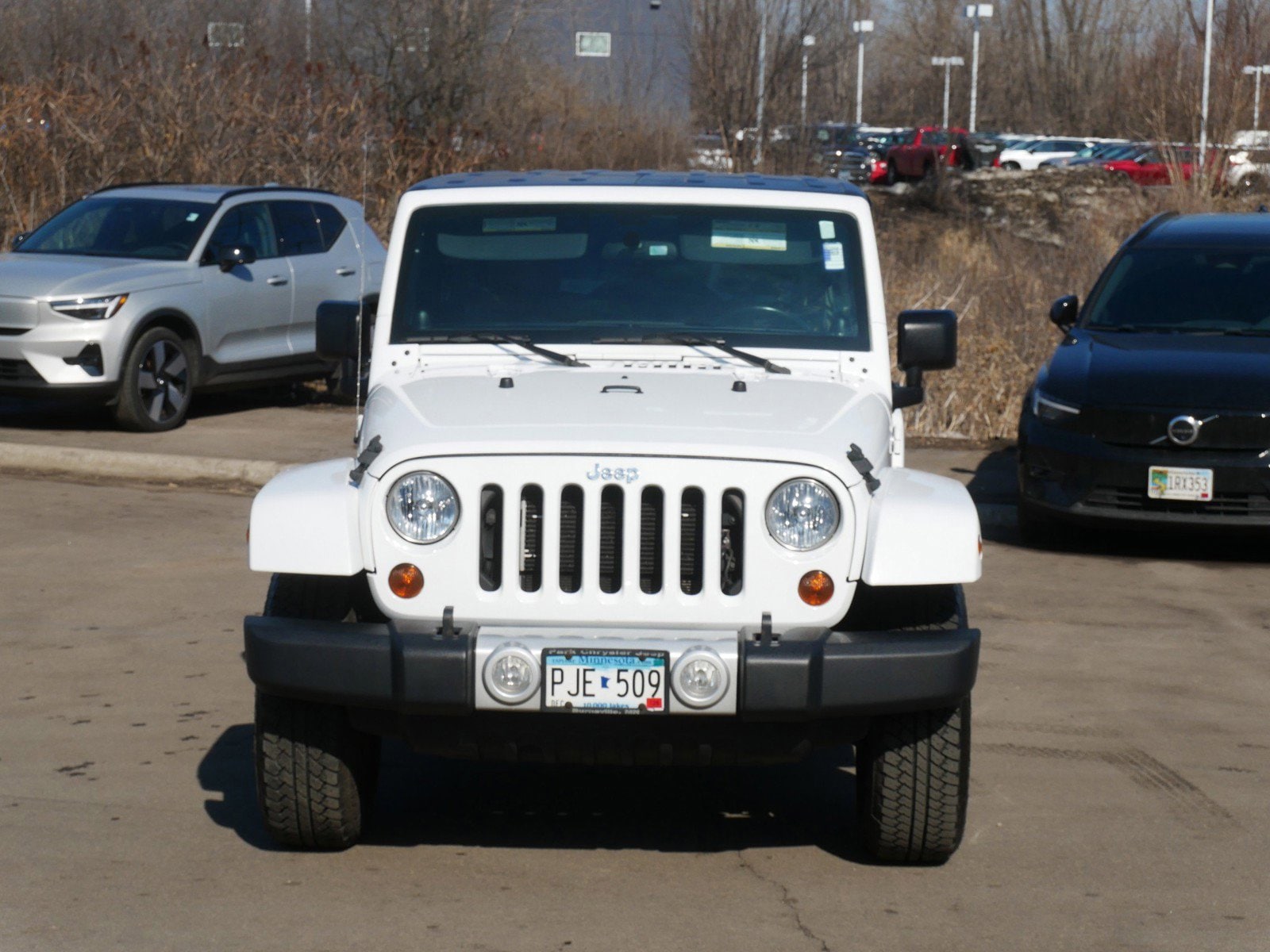 Used 2012 Jeep Wrangler Unlimited Sahara with VIN 1C4HJWEG7CL196126 for sale in Maplewood, Minnesota