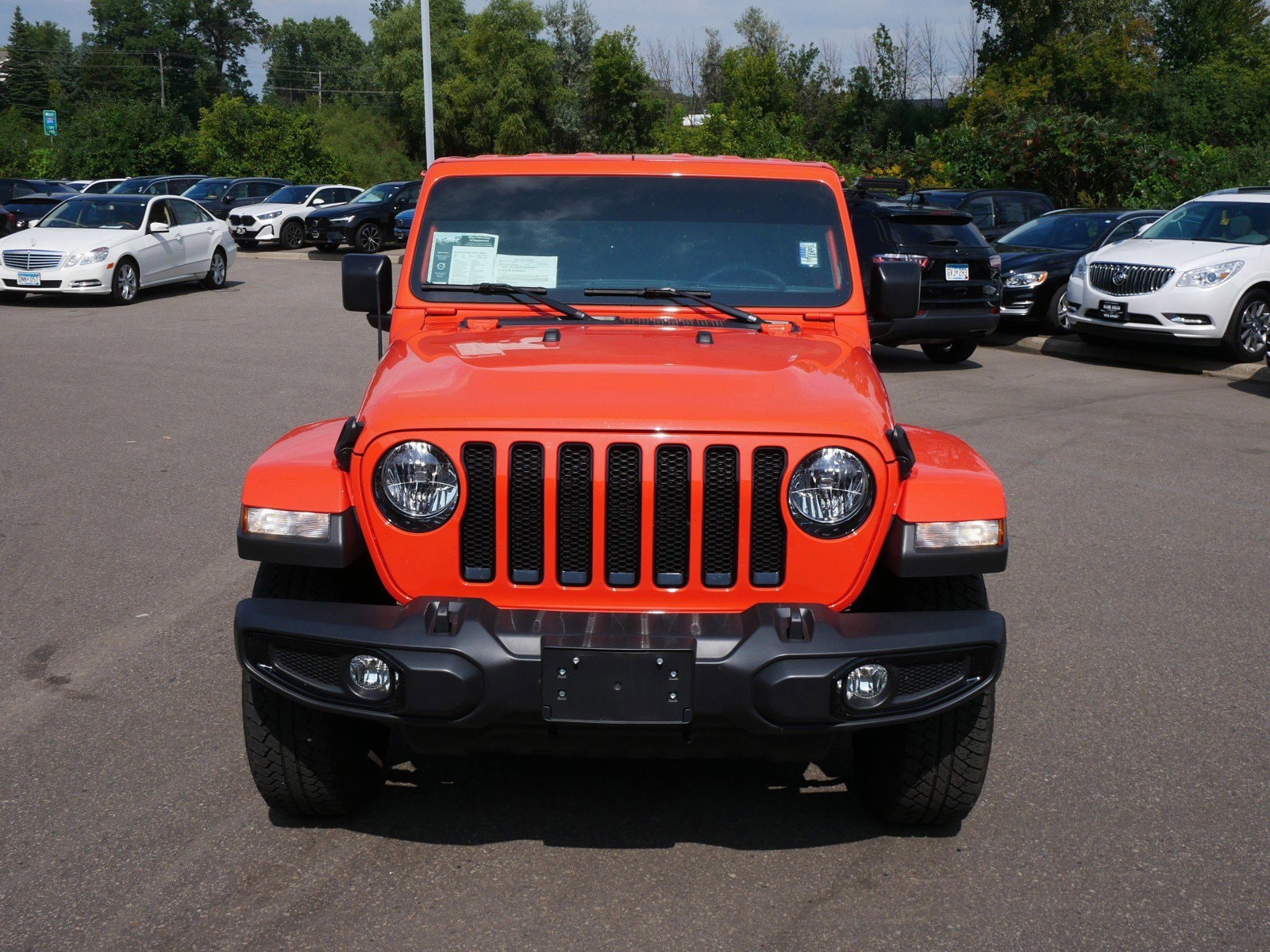 Used 2023 Jeep Wrangler 4-Door Sahara Altitude with VIN 1C4HJXEN1PW626645 for sale in Maplewood, Minnesota