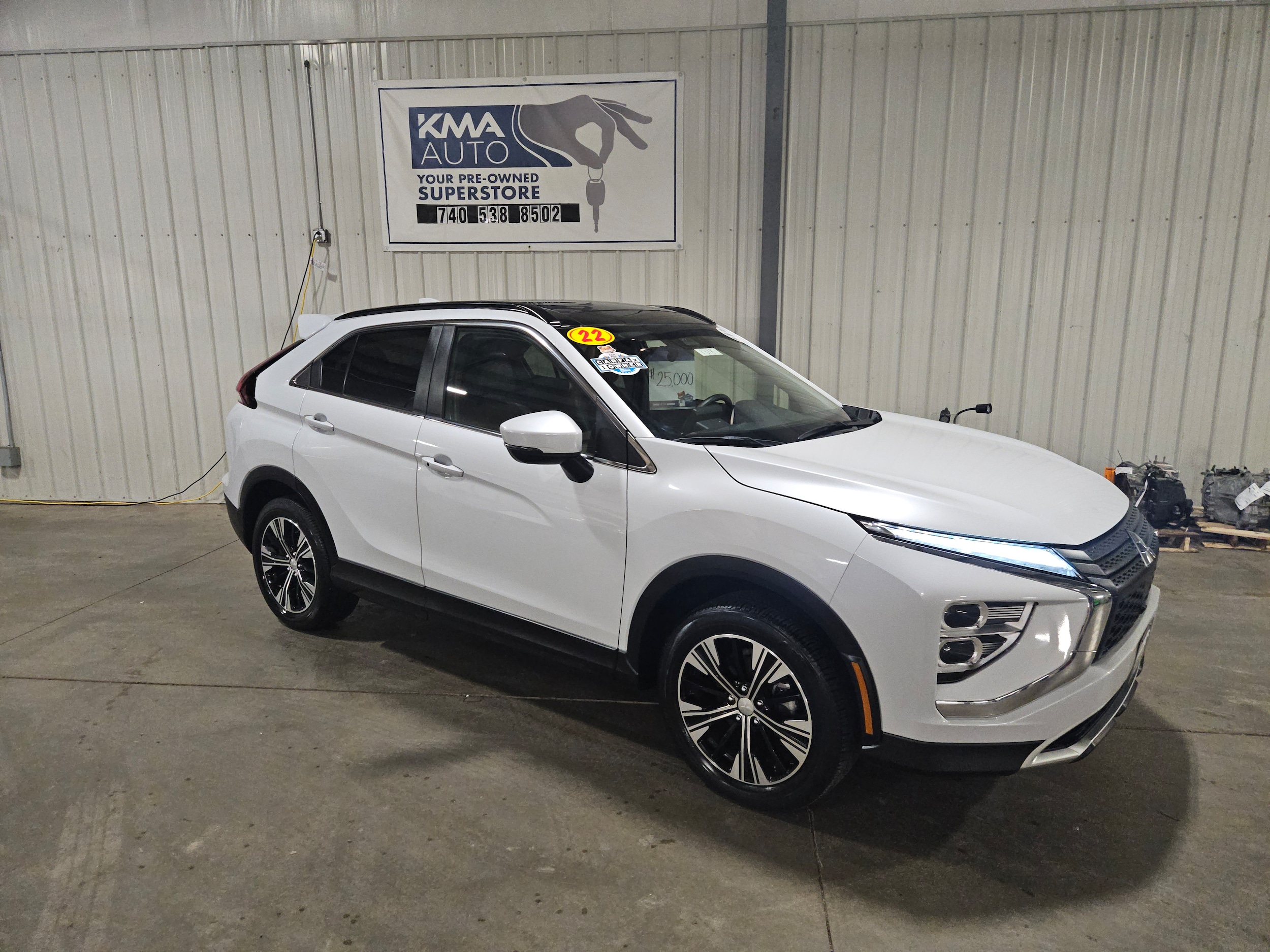 Used 2022 Mitsubishi Eclipse Cross SE with VIN JA4ATWAAXNZ005001 for sale in Marietta, OH