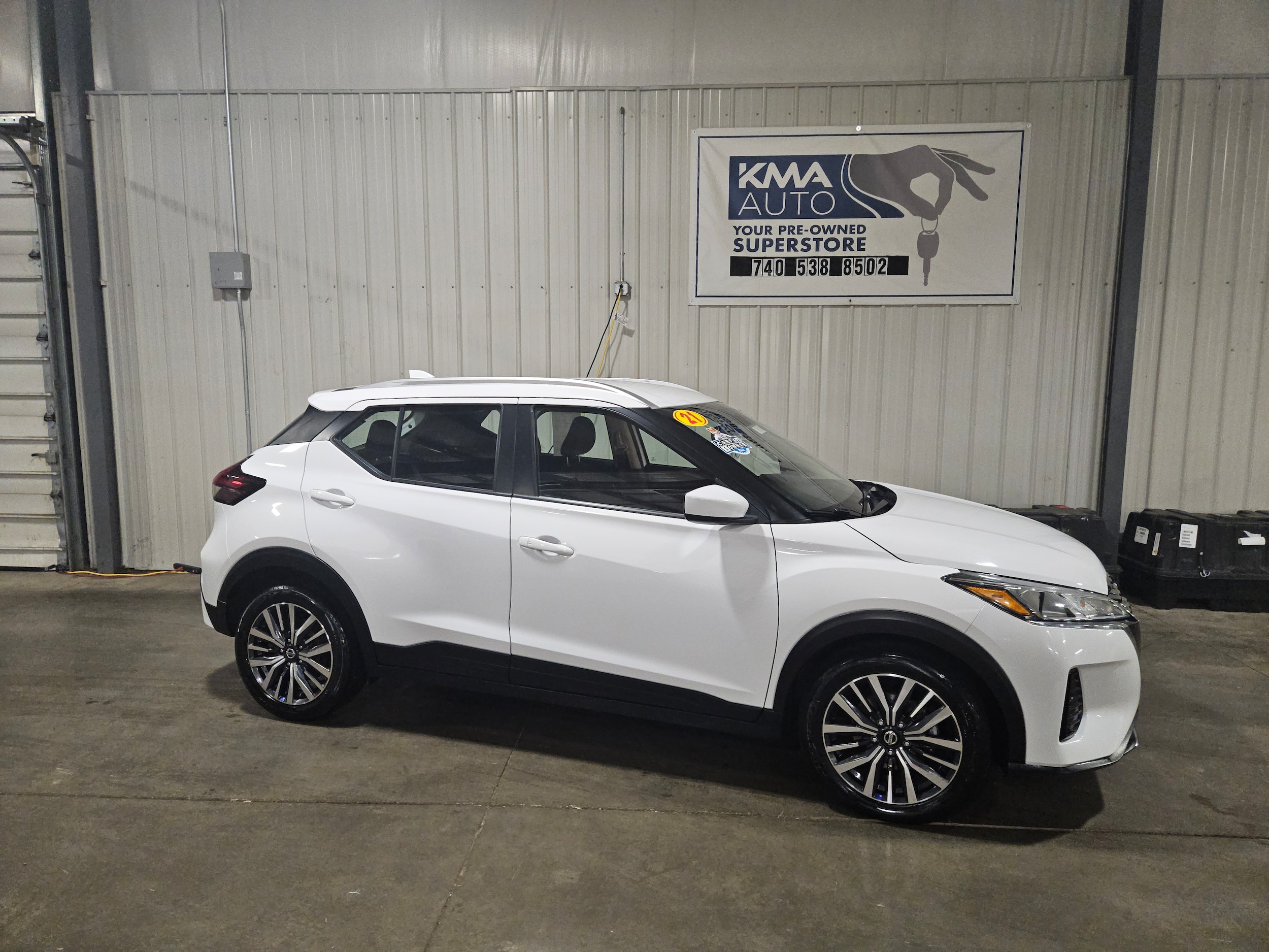 Used 2021 Nissan Kicks SV with VIN 3N1CP5CV0ML533930 for sale in Marietta, OH