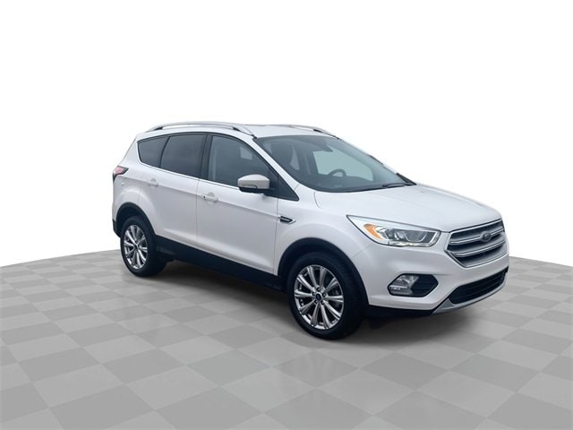 Used 2017 Ford Escape Titanium with VIN 1FMCU0JD9HUE33867 for sale in Blissfield, MI