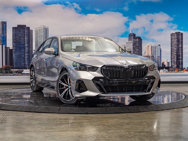 Gray Metallic 2027 BMW 5 Series Sedan All-Wheel Drive 8-Speed Automatic